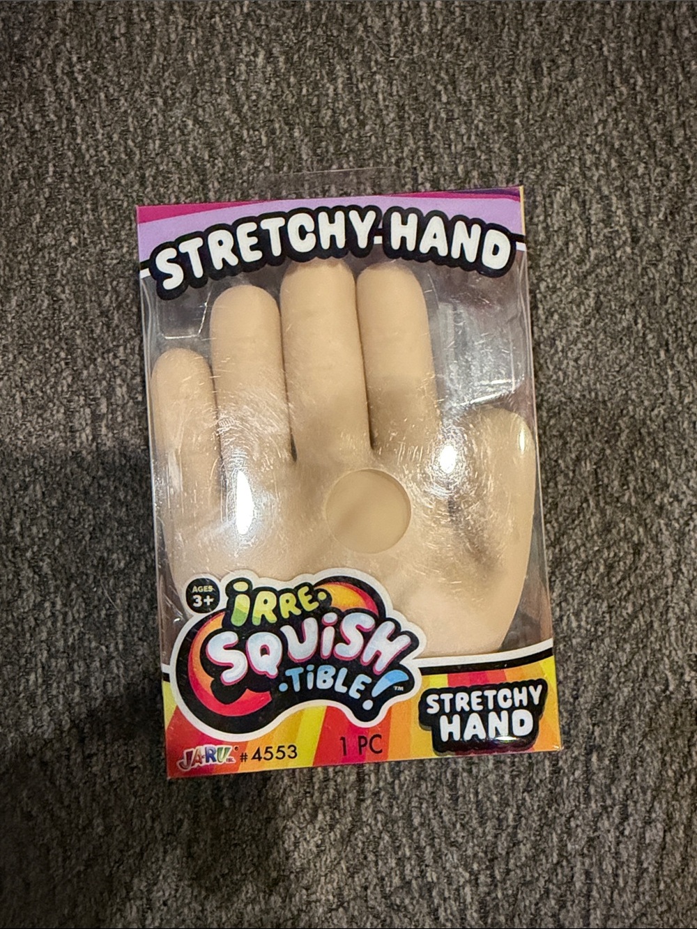 Irre Squish Tible! Stretchy Hand Toy